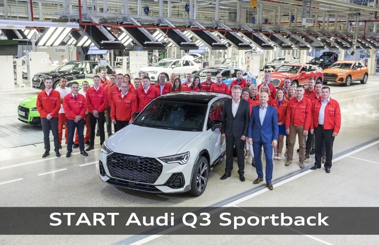 Elstartolt az Audi Q3 Sportback Győrből