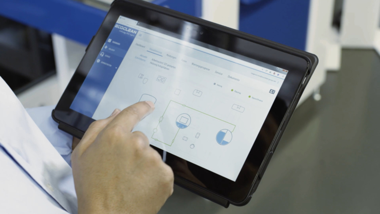 Ecoclean Connect: Digitalizálás és távoli szolgáltatások 