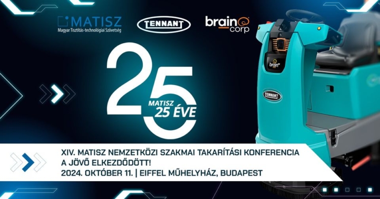Látványos és információgazdag konferenciára készülnek a tisztítás-technológia iparágának képviselői