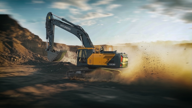 HX360L és HX400L Next Generation kotrógépek