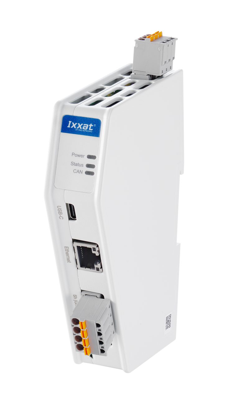 A HMS Networks bemutatja a költséghatékony Ixxat CAN@net Basic CAN-FD-Ethernet-átjárót a skálázható ipari hálózatépítéshez
