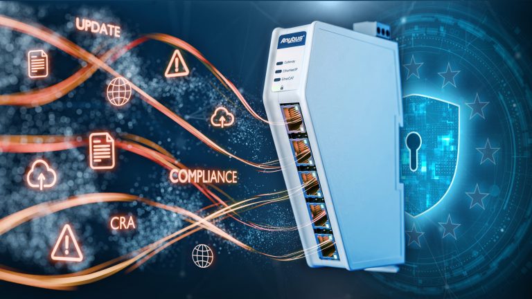 CRA-kompatibilisek az Anybus Communicator átjárók: az új frissítés a kiberbiztonságról szóló törvény (Cyber Resilience Act, CRA) követelményeinek való megfelelést is tartalmazza